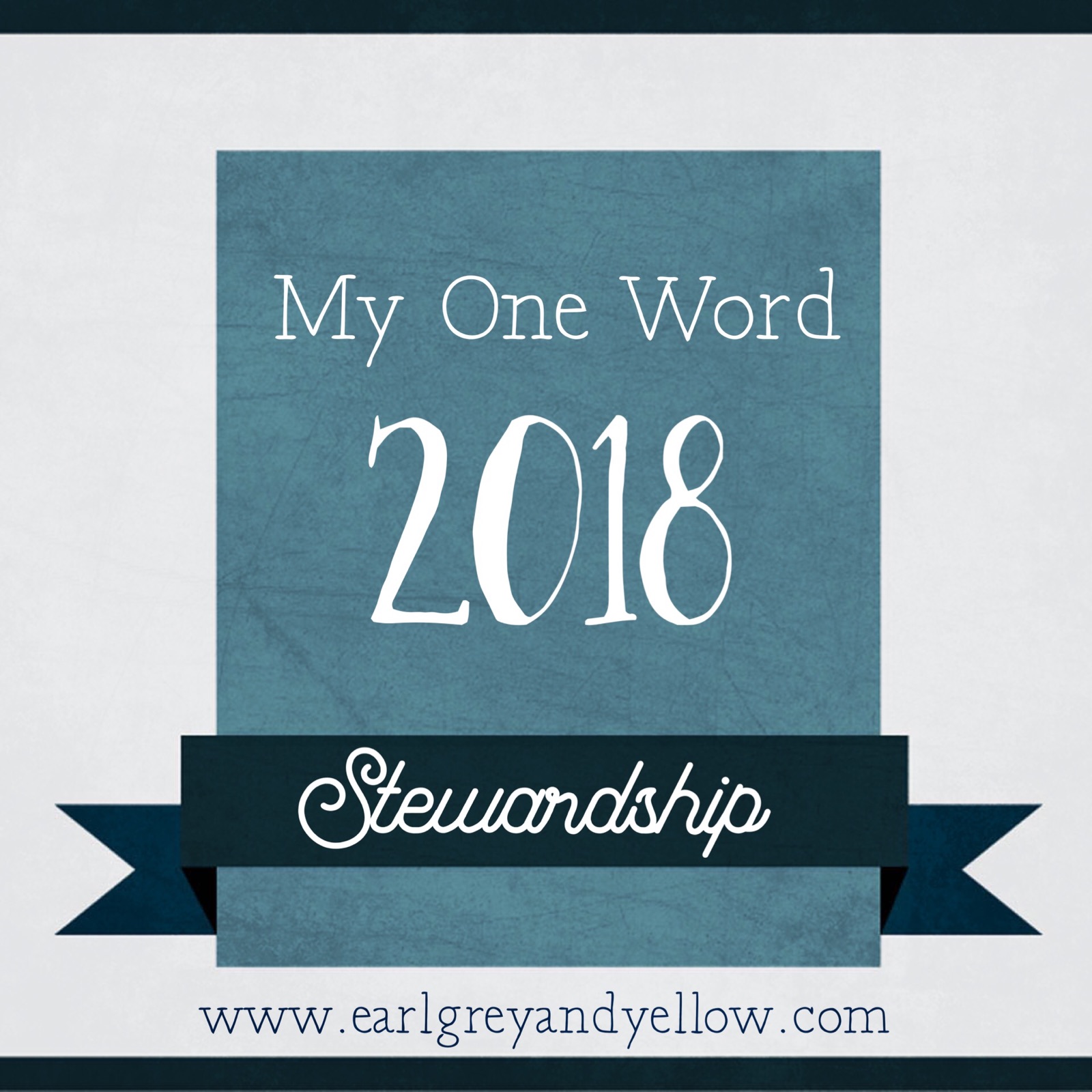 My One Word 2018